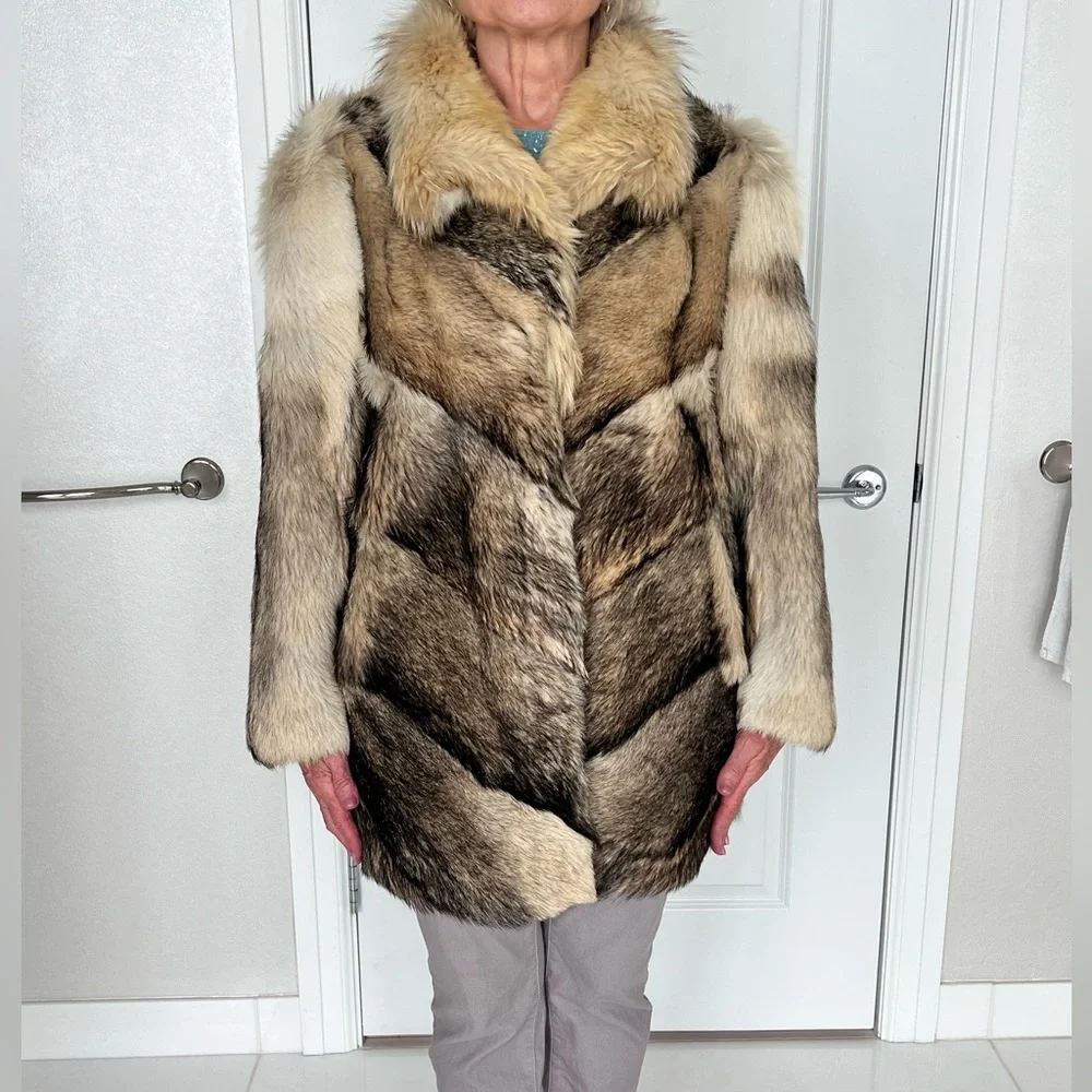 Real fur coat, size L - Picture 17 of 17